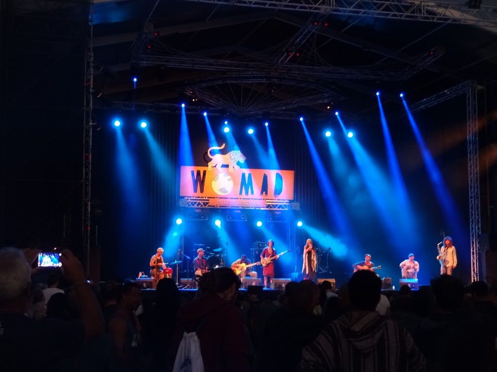 erste Band auf der Hauptbühne: Bocinegro aus Fuerteventura